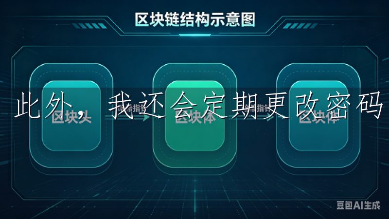 此外，我还会定期更改密码，避免长期使用同一个密码。